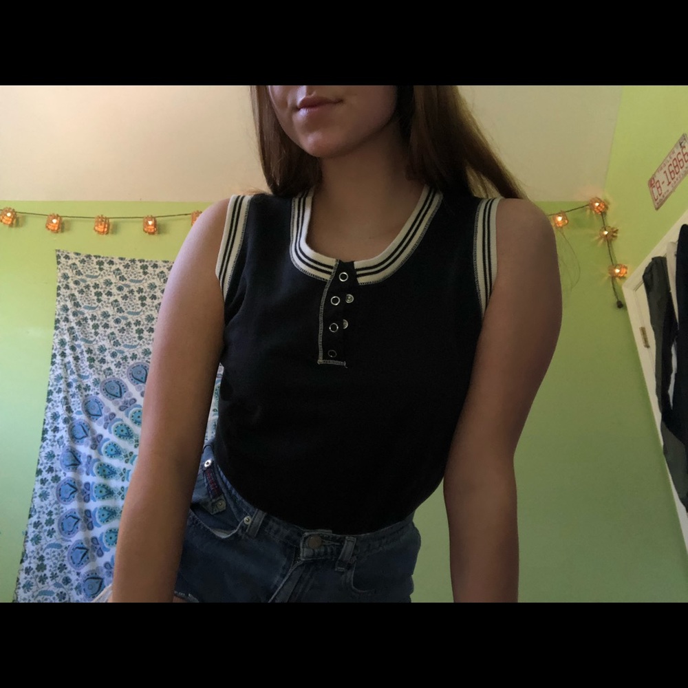 Thrifted tank top